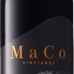 Botella de MaCo Vineyards Petit Verdot